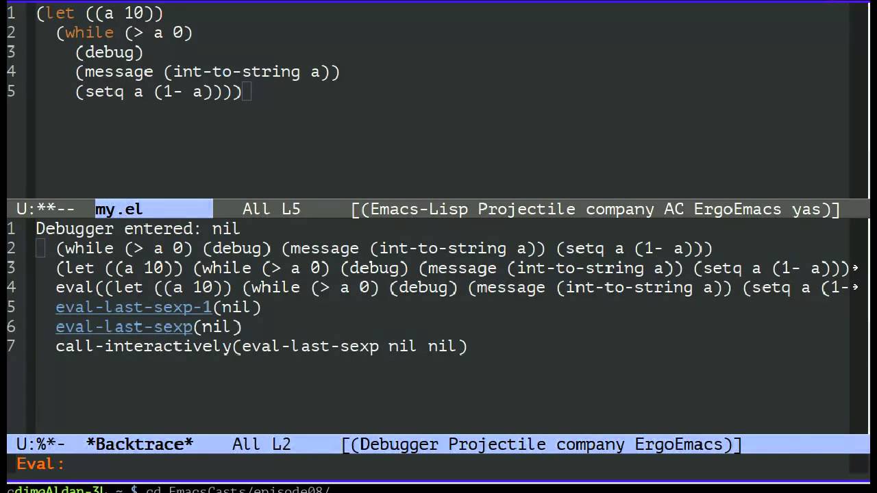 Изучаем Emacs. Episode 08 Инструменты работы с ELispкодом YouTube