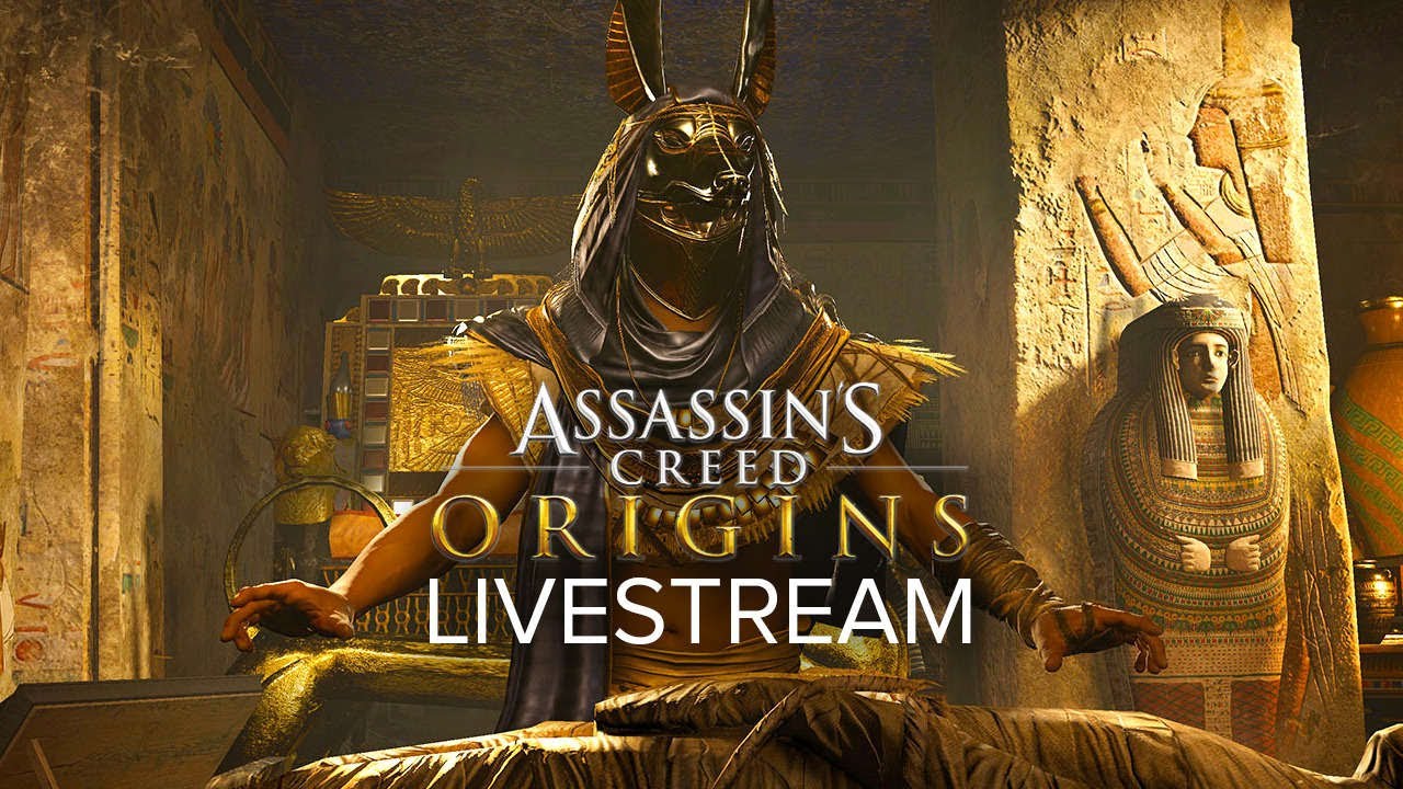 Livestreaming Assassin's Creed: Origins