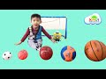 Xavi ABCKids 😜 ⚽ #02 | Learn colors 🎨 and play soccer balls ⚽