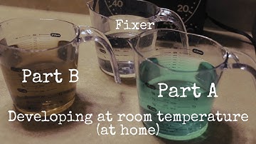 Diafine Developer: How to develop film at home at room temperature – high contrast B&W