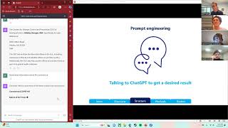 How to talk to ChatGPT: An Introduction to Prompt Engineering (11/2/23)