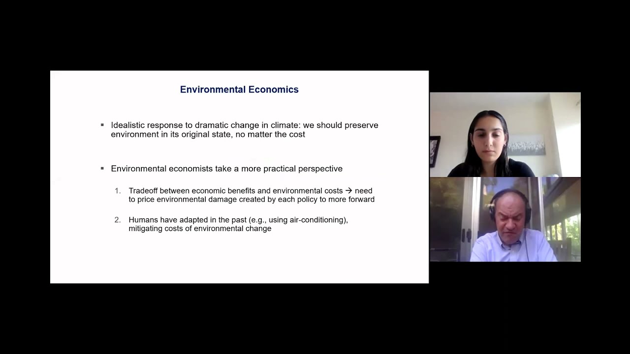 Environmental Economics - Dr. Matthew Kahn - University of Southern California