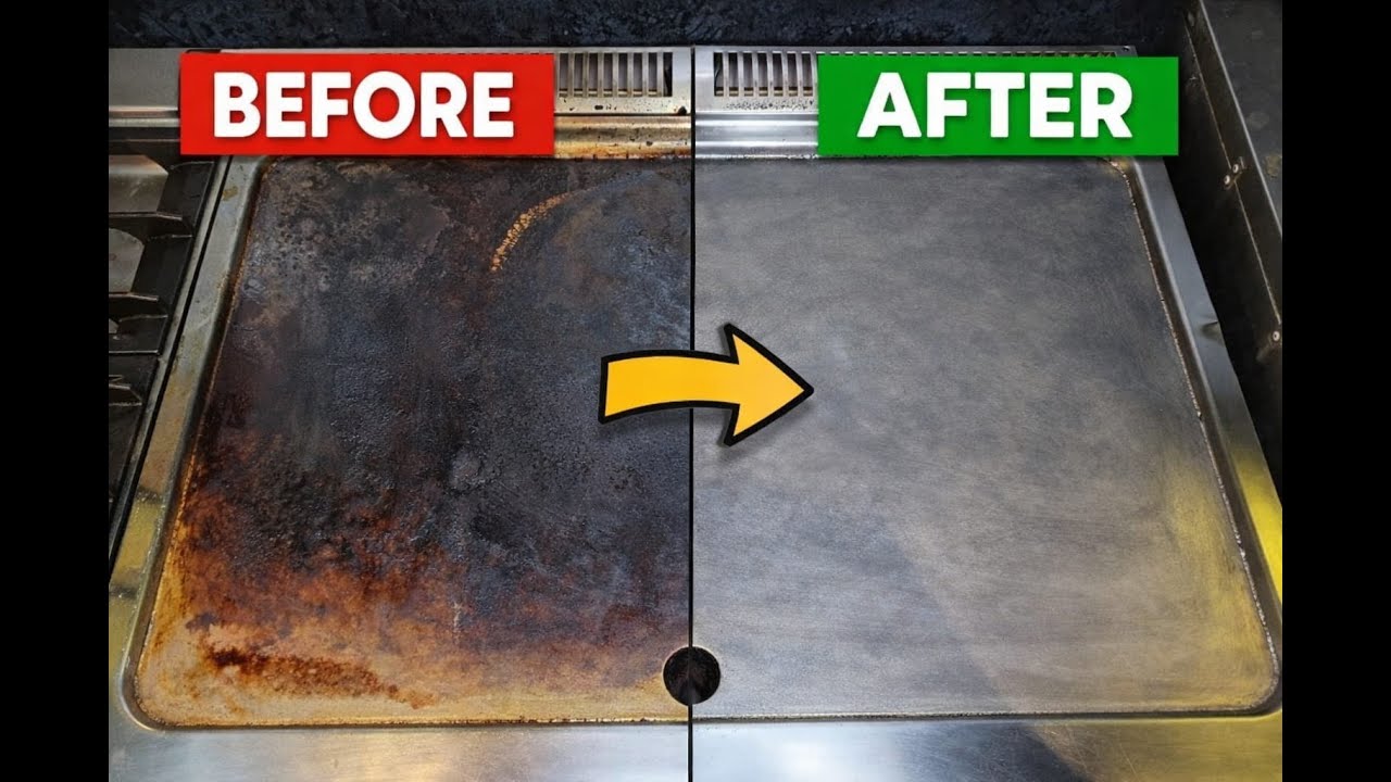 EXTREME Grill Cleaning ASMR 😱🔥 | Deep Cleaning Satisfying Before & After. 