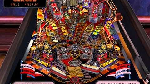 Medieval Madness post pass in The Pinball Arcade