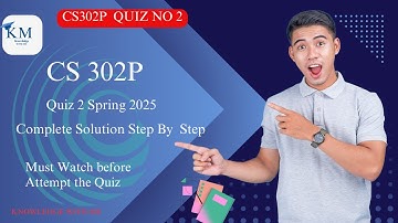 CS302 Quiz No.2 Solution Spring 2025 Digital Logic Design Practical Semester Quiz # 02 Graded 2025