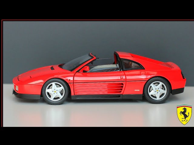 Ferrari 348 TS Frankfurt Motor Show 1989 (Hot Wheels Elite) 1/18