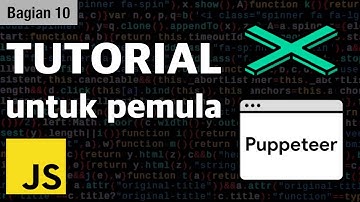 Puppeteer Tutorial | Bagian 10 | Mendapatkan value dari Tag HTML