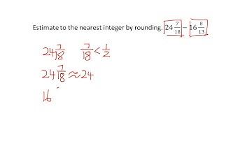 Estimate to the Nearest Integer by Rounding