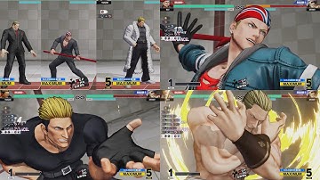 Geese Billy Yamazaki combos KOF XV misiones personajes dlc