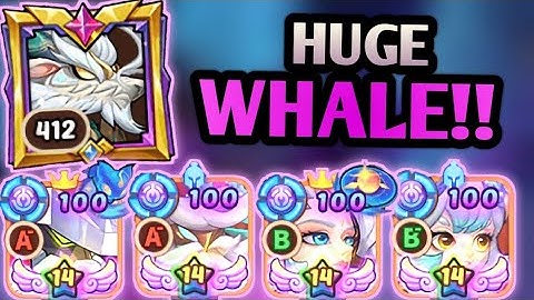 Idle heroes | Biggest Whale EVER JarkTheWhale!!!