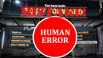 The ABSOLUTE WORST first build I made | NBA 2K21 (Current Gen/PS4)