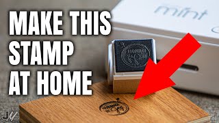 How to make a stamp with a Silhouette Mint