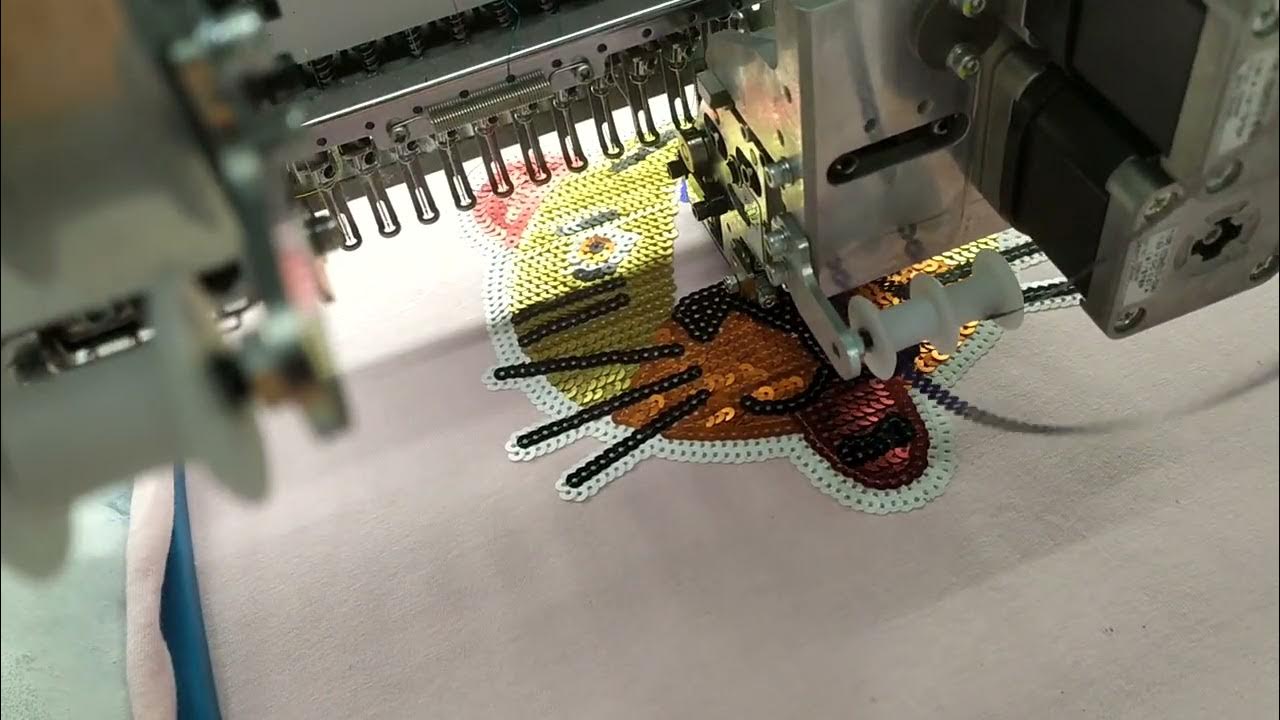 tirupur embroidery job Sequence YouTube