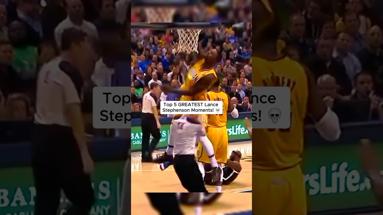 Top 5 GREATEST Lance Stephenson Moments! 💀