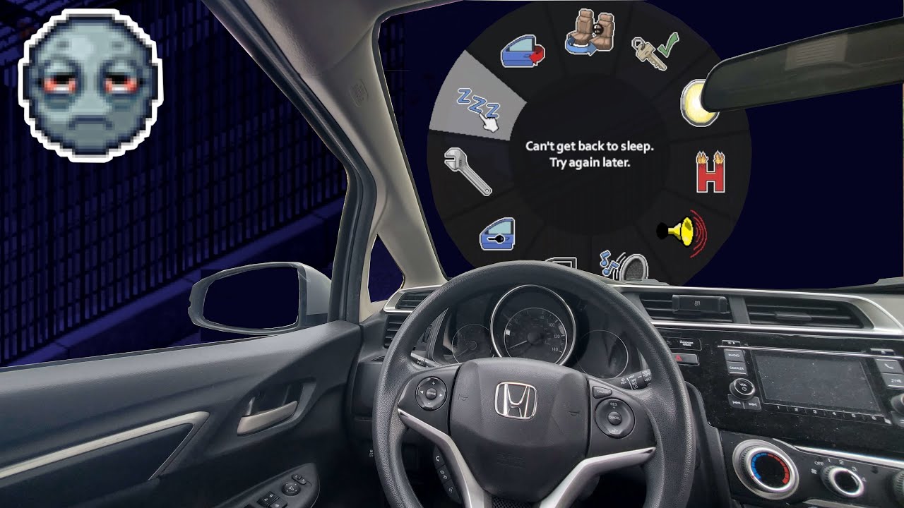 Project Zomboid Sleeping In Car