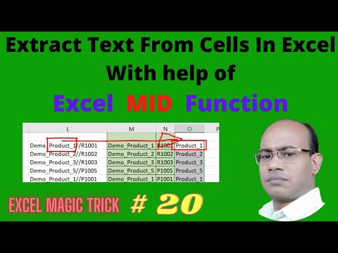 Excel MID Function