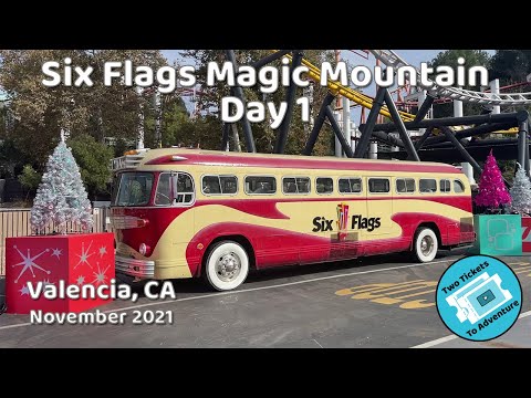 Six Flags Magic Mountain (Day 1) | Valencia, CA | November 2021
