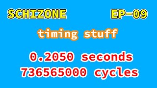 tracking time in x86 assembly | SCHIZONE EP-09