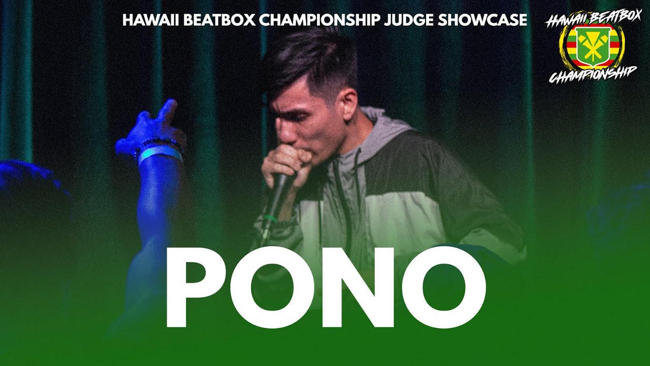 PONO | Hawaii Beatbox Championship 2023 | Judge Showcase