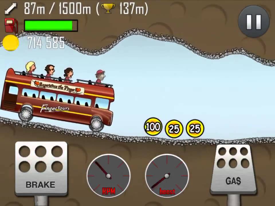 Hill climb cave with tour bus -- bet no one could ever cross 200 meters in cave with tour bus