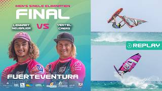 Replay: Mens Single Elimination Final: Neubauer vs Caers | Fuerteventura 2026 | PWA World Tour