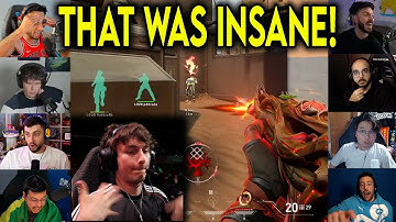 Valorant Streamers Reacts To 100T Asuna Insane 4k To CLUTCH Against LOUD In VCT