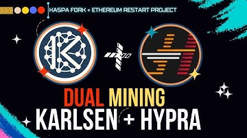 DUAL FORK - HYPRA AND KARLSEN DUAL MINING IN HIVEOS | KASPA + ETHEREUM