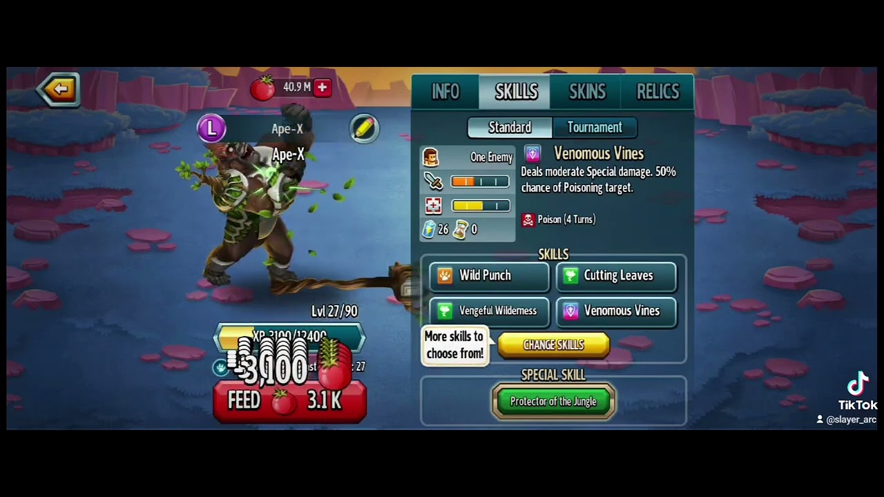 Hatching legendary monster Ape-X in 