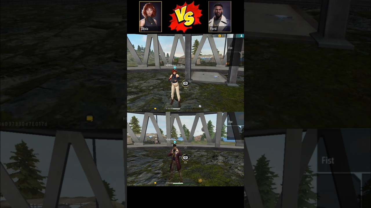 Olivia VS Ford Character Ability Test 