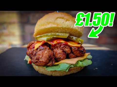 The CHEAPEST Fried Chicken Sandwich You Will Ever Make!