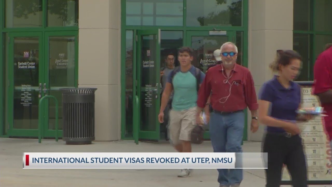 International student visas revoked at UTEP, NMSU