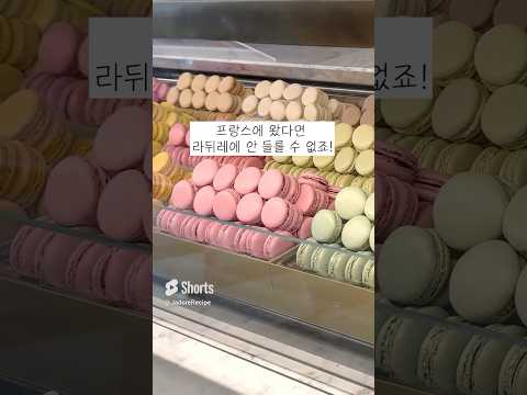 🇫🇷파리 <strong>라뒤레</strong> 마카롱 맛은 다를까?
