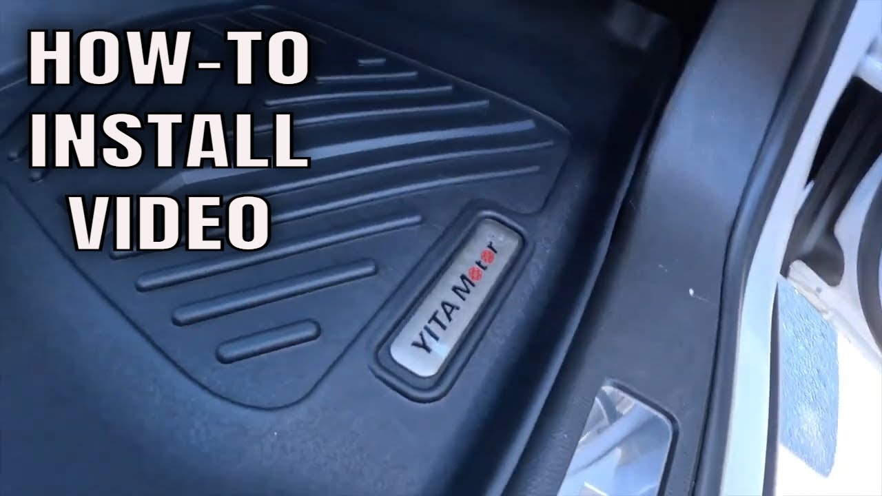 YITA Motor Floor Mats Chevy Colorado ZR2 YouTube