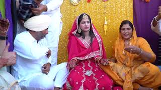 Churda Ceremony Harpreet Kaur Lovepreet Singh #marriagevideo #sanaur #marriage #ceremony #sanaur