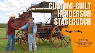 Roger Haley Takes His Custom-Built Henderson Stagecoach for a Spin!