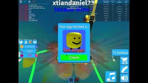 Playing Mining Simulator Getting the oof doggo (Roblox)