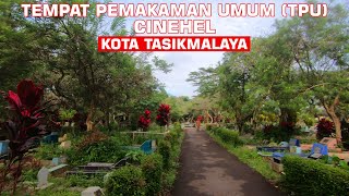 Tempat Pemakaman Umum (TPU) Cinehel Kota Tasikmalaya, Melewati Jalan Tepi Rel Kereta Api & WarTel
