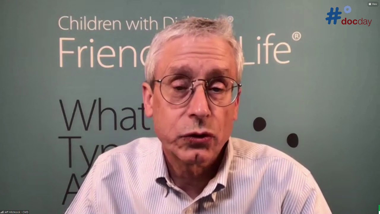 Jeff Hitchcock speaks about the intiatives of Children with Diabetes at 
