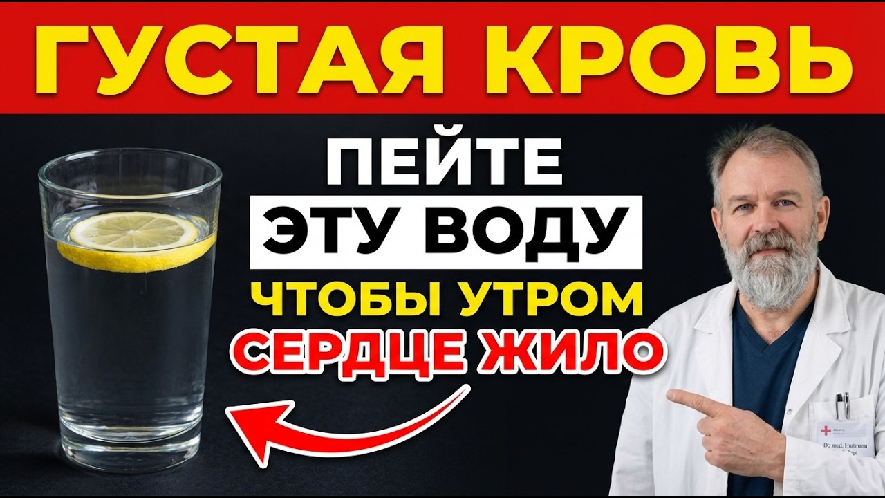 Густая кровь? 3 дешевых продукта, которые заменят аспирин и спасут от тромбов!
