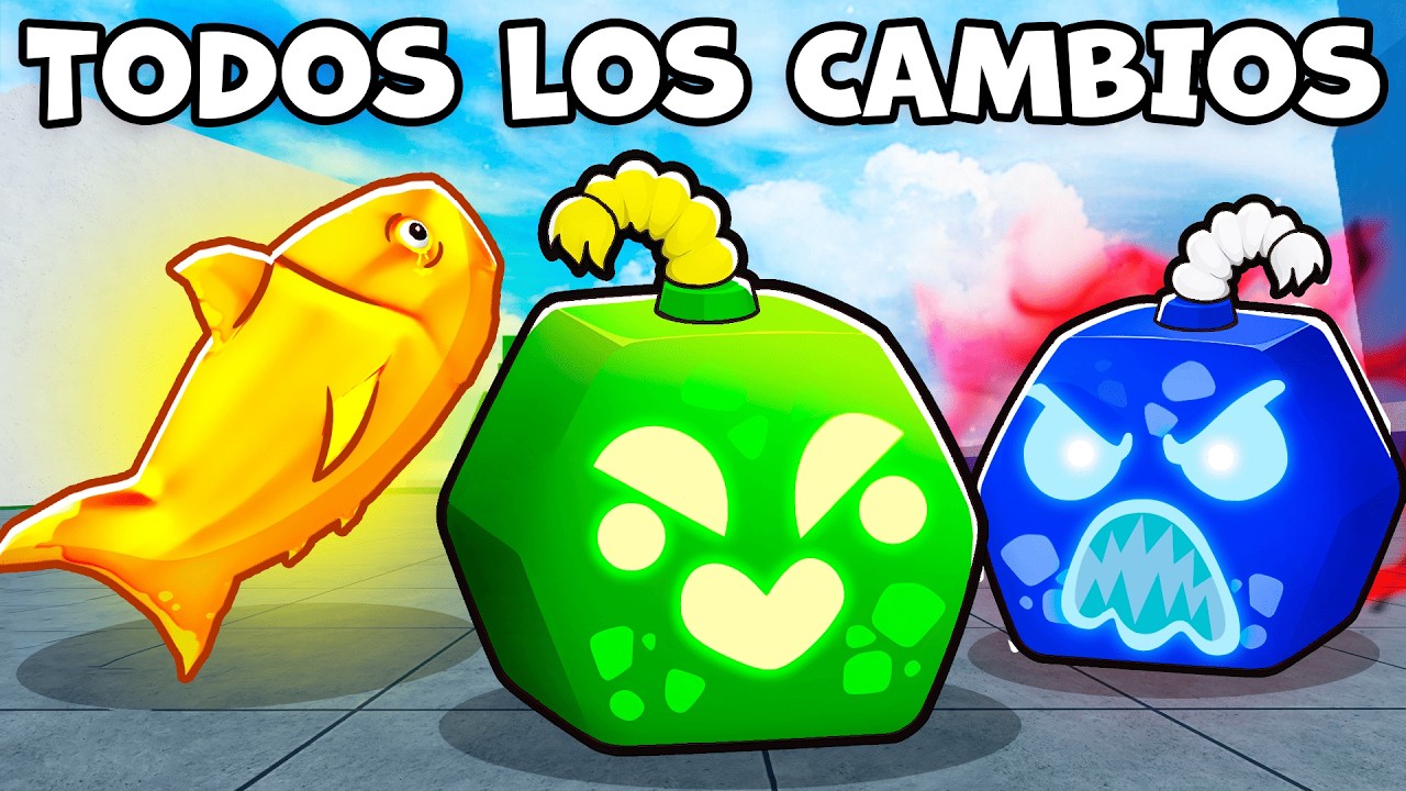 Estos Son TODOS los CAMBIOS de la ACTUALIZACIÓN 27.5 de BLOX FRUITS!