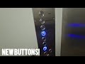 NEW BUTTONS Herouth Modded Traction Elevator Grand Canyon Mall Haifa Israel 
