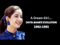 Divya Bharti Evolution 1992 - 1993 | Divya Bharti Movies | Divya Bharti Songs 90s Songs Best Debut |