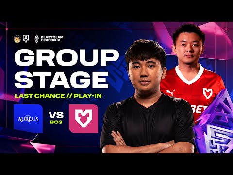 Full Game: Team Aureus vs Mouz Esports - Game 2 (BO3) | BLAST Slam IV Last Chance Playoffs