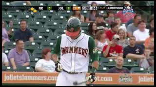 2011 Joliet Slammers vs Normal Cornbelters July 2nd simulcast in Frontier League baseball