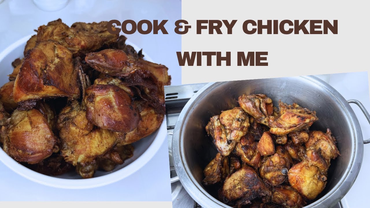 Healthy Organic Chicken Broth & Crunchy Fried Chicken | Family Cooking Live