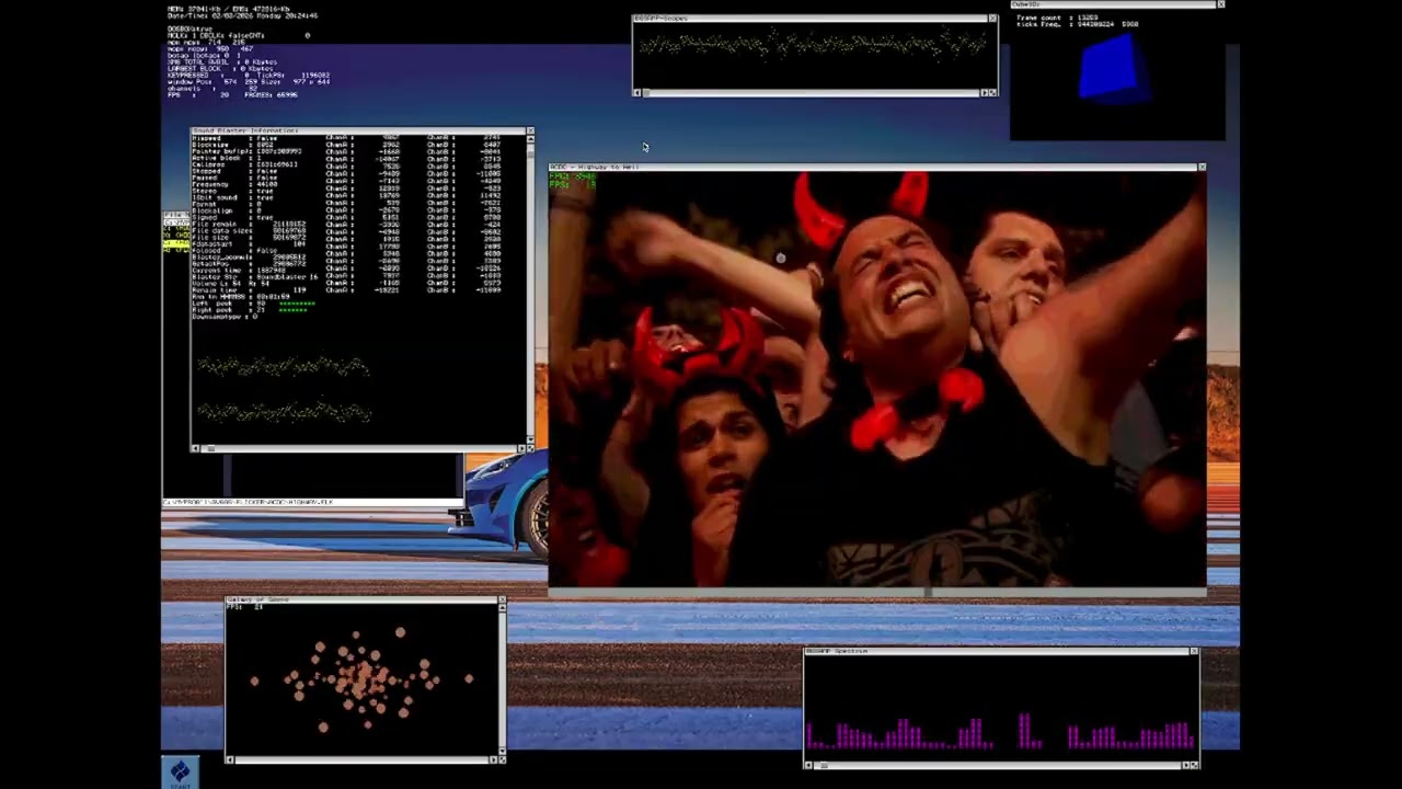 Flicker Player for MSDOS