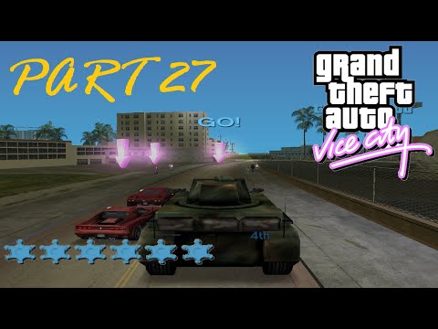 GTA: Vice City - 6 star wanted level playthrough - Part 27