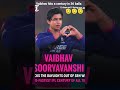 Vaibhav sooryavanshi hits a century in just 36 ball against srh # IPL 2026