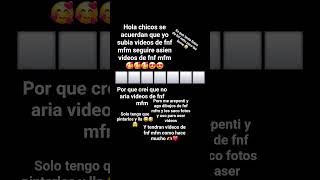 lla mañana subire videos de fnf mfm 🥰🥰🫶❤️🤗🥳