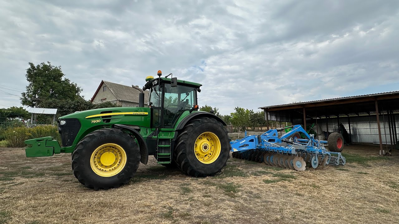 Соняшник убрали, прийшов час дискутувати lemken Rubin 10 + John Deere 7930